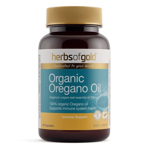 Herbs of Gold Organic Oregano Oil 60 Capsules