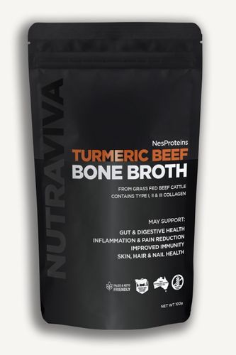 Nutraviva Turmeric Beef Bone Broth 100g