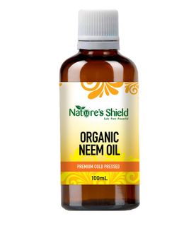 Nature's Shield Cold Pressed Organic Neem Oil 100 mL
