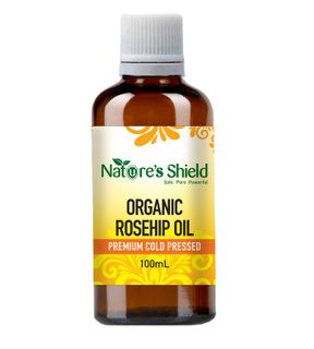 Nature's Shield Cold Pressed Organic Rosehip Oil 100 mL