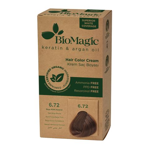 Bio Magic Hair Colour Dark Beige Blonde 6.72