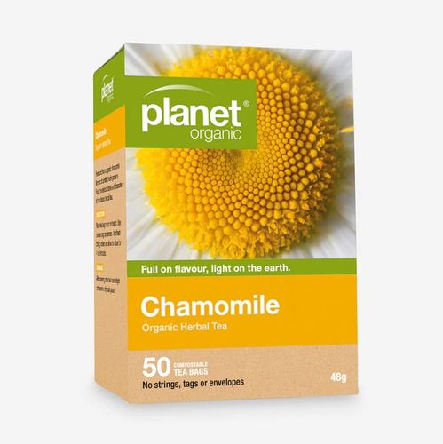 Planet Organic Org Tea Bags 50s Chamomile