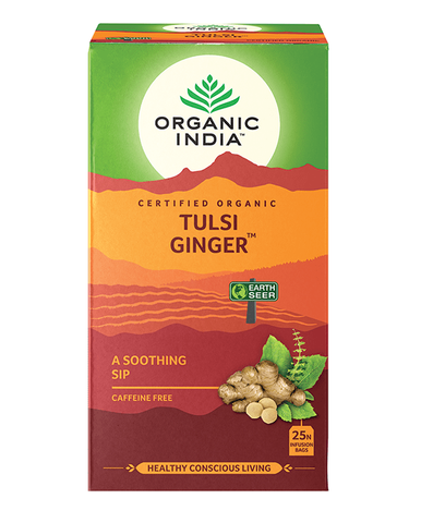 Organic India Tulsi Ginger Tea  25 bags