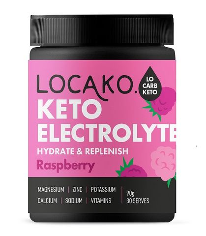 Locako Keto Electrolytes Raspberry 90g