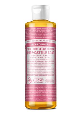 Dr Bronner's 18-in1 Pure Castile MAGIC SOAP Cherry Blossom