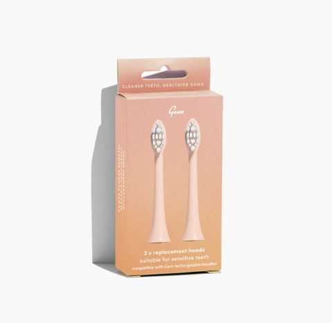 Gem Care Electric Toothbrush Replacement Heads Watermelon