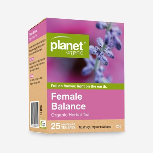 Planet Organic Org Tea Bags 25s Female Balance