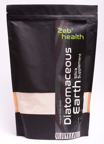 ArkOmega&rsquo;s Zeb Health Diatomaceous Earth Silica Supplement