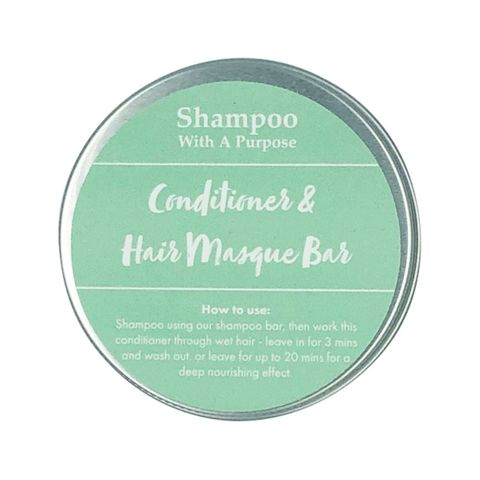 Shampoo with a Purpose A Little Extra Bar Conditioner & Masque