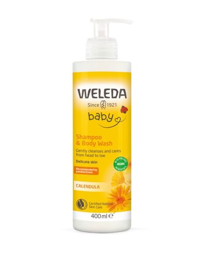Weleda Baby Calendula Shampoo & Body Wash 400ml