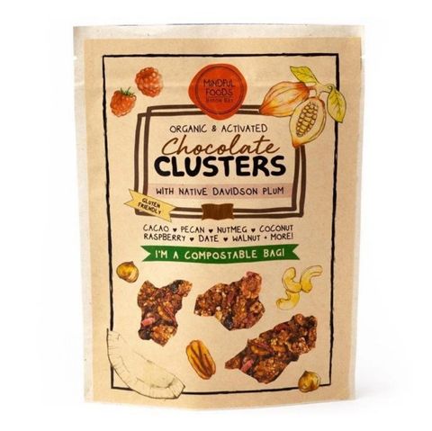 Mindful Foods Clusters Chocolate Davidson Plum Organic Activated