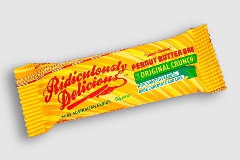 Ridiculously Delicious Peanut Butter Bar Original Crunch 50g - Box of 12