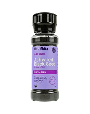 Hab Shifa Organic Activated Black Seed Grinder 110g