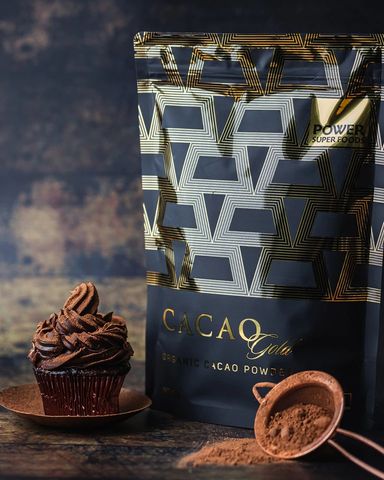 Power Super Food Certified Organic Cacao Gold Powder