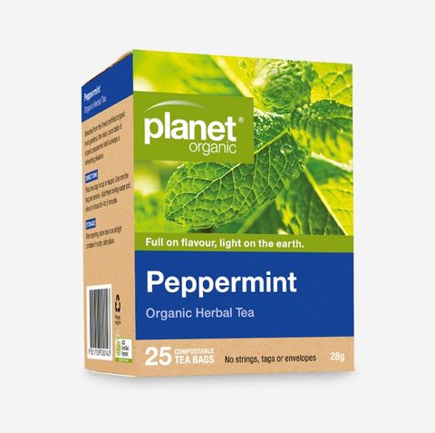 Planet Organic Tea Bags Peppermint