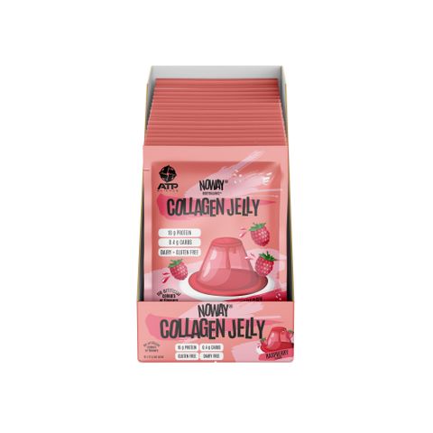 NOWAY Collagen Jelly Raspberry 22g Sachet - Box of 10