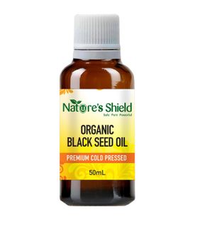 Nature's Shield Cold Pressed Organic Black Seed Oil 50 mL