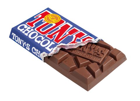 Tony's Chocolonely Dark Milk Pretzel Toffee 180g - Box of 15