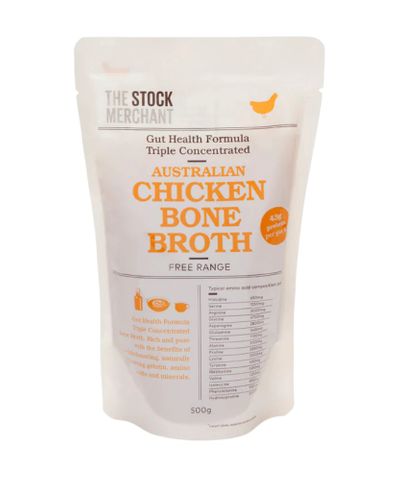 The Stock Merchant Gut Health Bone Broth Chicken 500g