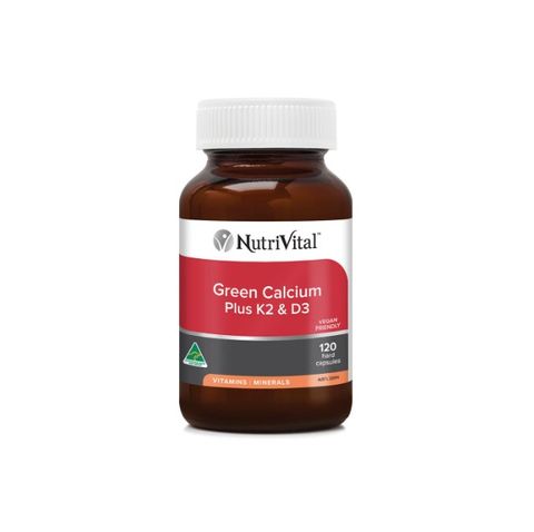 NutriVital Green Calcium Plus K2 & D3