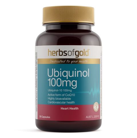 Herbs of Gold Ubiquinol 100mg