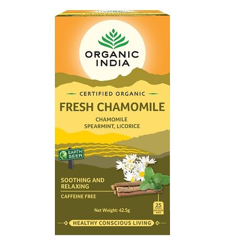 Organic India Fresh chamomile 25 Tea Bags