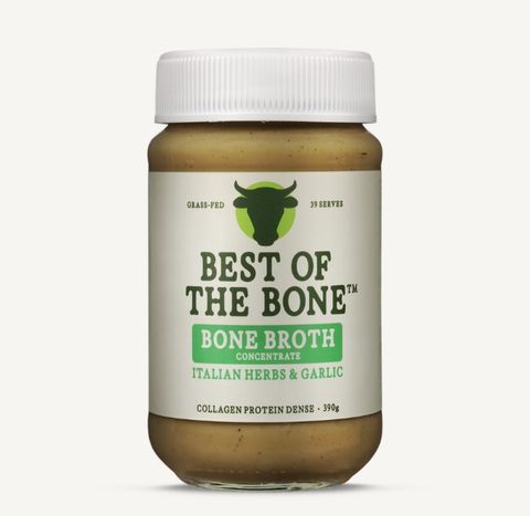 Best of the Bone Broth Concentrate with Organic Italian Herbs Garlic 390g