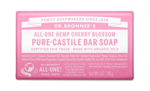 Dr Bronner's 18-in-1 Pure Castile MAGIC BAR SOAP Cherry Blossom 140g