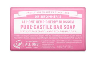 Dr Bronner's 18-in-1 Pure Castile MAGIC BAR SOAP Cherry Blossom 140g