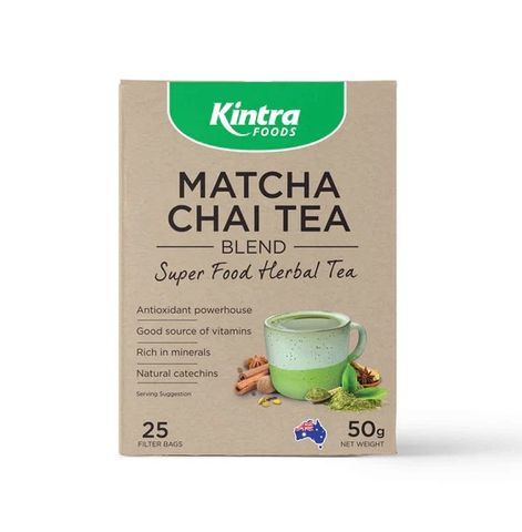 Kintra Foods Matcha Green Tea 25 Tea Bags