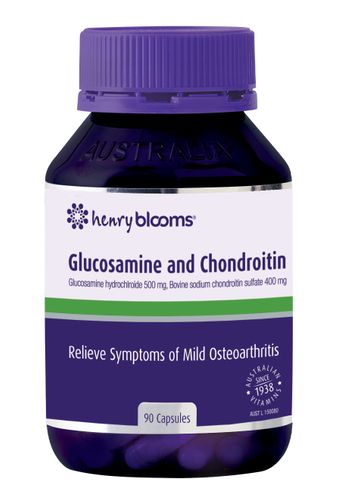 Henry Blooms Glucosamine & Chondroitin 90 Capsules