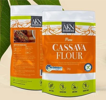 AKN Org Glut Free Pure Cassava Flour 2kg