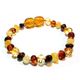 Baltic Babies Baby Bracelet Multi Colour