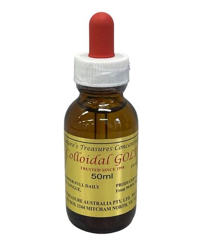 Natures Treasures Colloidal Gold 50ml
