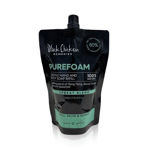 BCR PureFoam Castile Hand and Body Soap Refill 250ml