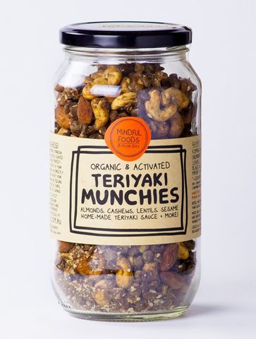Mindful Foods Munchies Teriyaki Organic Activated