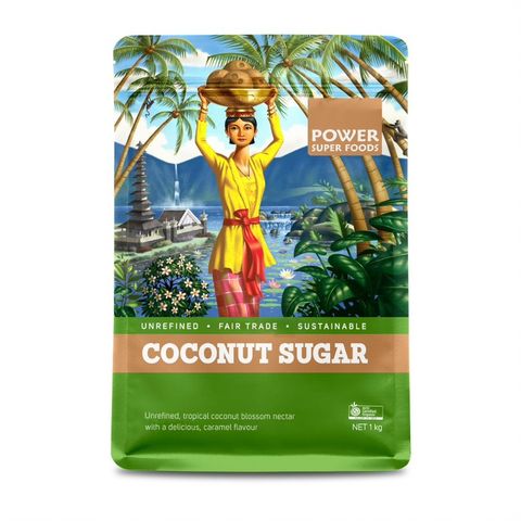 Power Super Foods Certified Organic Coconut Sugar
