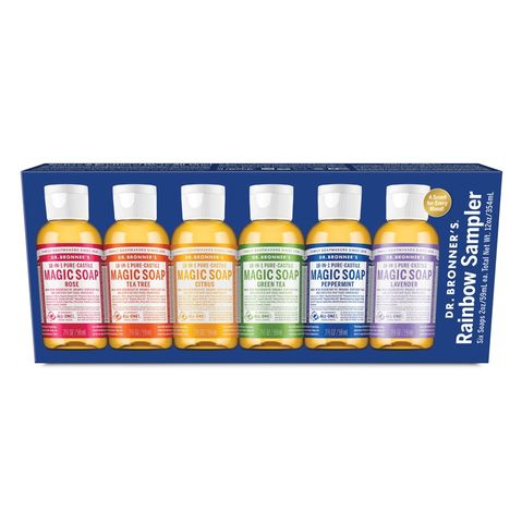 Dr Bronner's Rainbow Sampler Pack