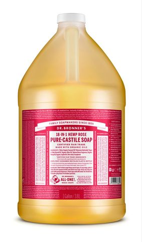 Dr Bronner's 18-in-1 Pure Castile MAGIC SOAP Rose