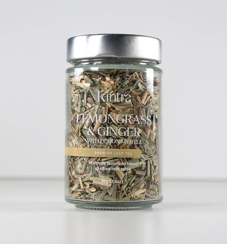 Kintra Foods Lemongrass & Ginger with Lemon Myrtle Loose Leaf Tea 70g