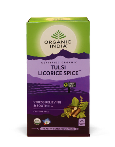 Organic India Tulsi Tea Licorice Spice Tea