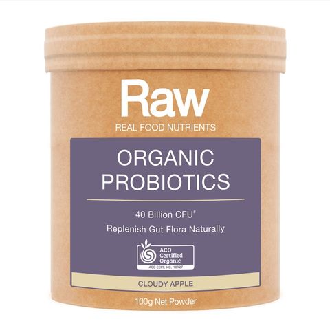 Amazonia Raw Real Food Nutrients Organic Probiotics Cloudy Apple