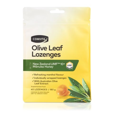 Comvita Olive Leaf with Manuka Honey Lozenges