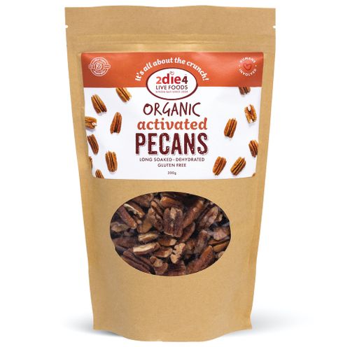 2die4 Activated Org Pecans 300gm