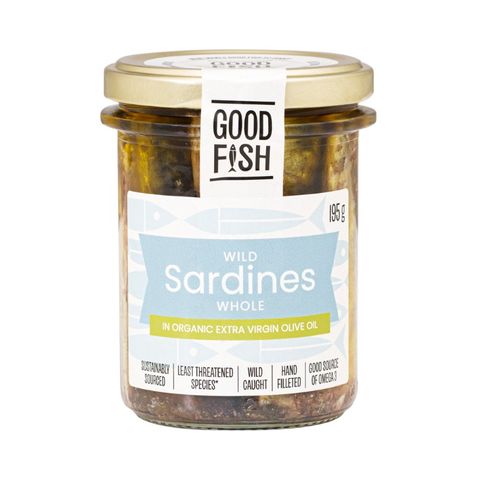 Olive Green Organics Good Fish Sardines in Extra Virgin Olive Oil