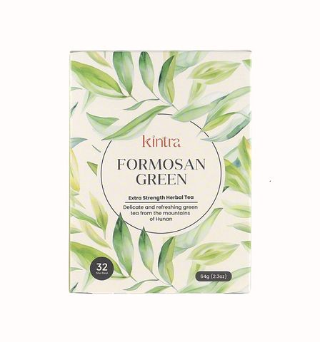 Kintra Foods Organic Formosan Green 32 Tea Bags