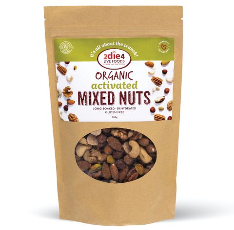 2die4 Activated Organic Mixed Nuts