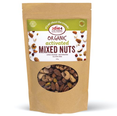 2die4 Activated Org Mixed Nuts 300gm