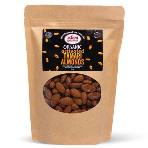 2die4 Activated Organic Tamari Almonds
