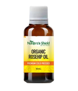 Nature's Shield Cold Pressed Organic Rosehip Oil  50 mL
